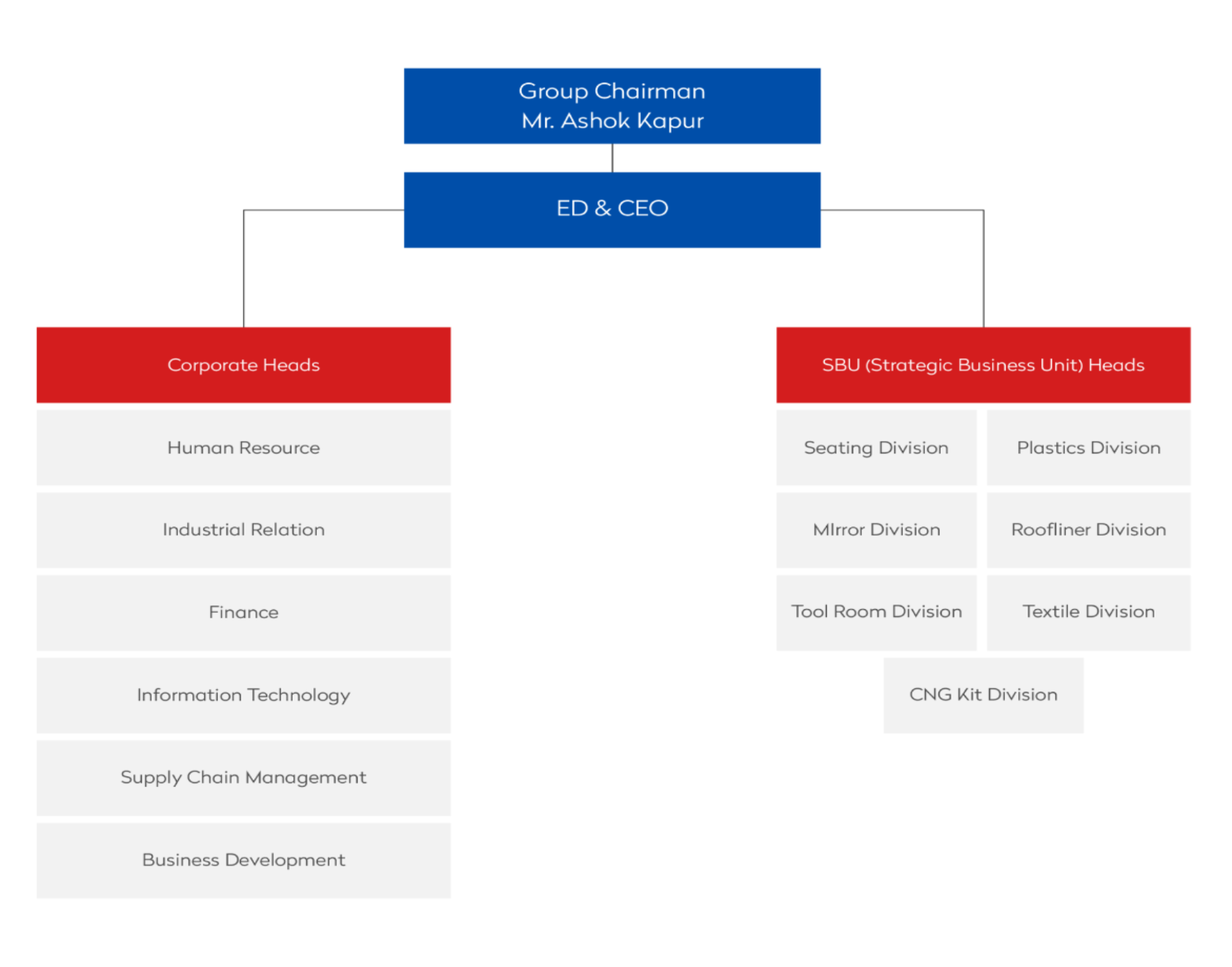 Organisation Structure