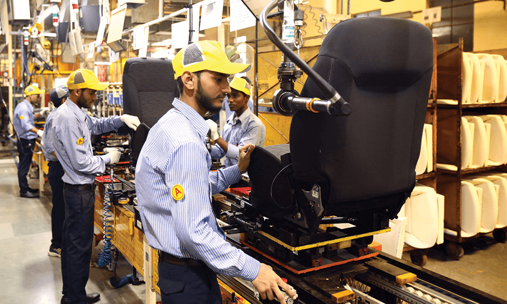 State of Art Assembly line , programmed for JIS